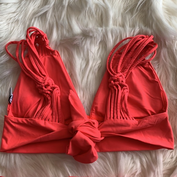 Orange/coral Becca by Rebecca Virtue CUTE bikini and never worn! - Picture 4 of 6